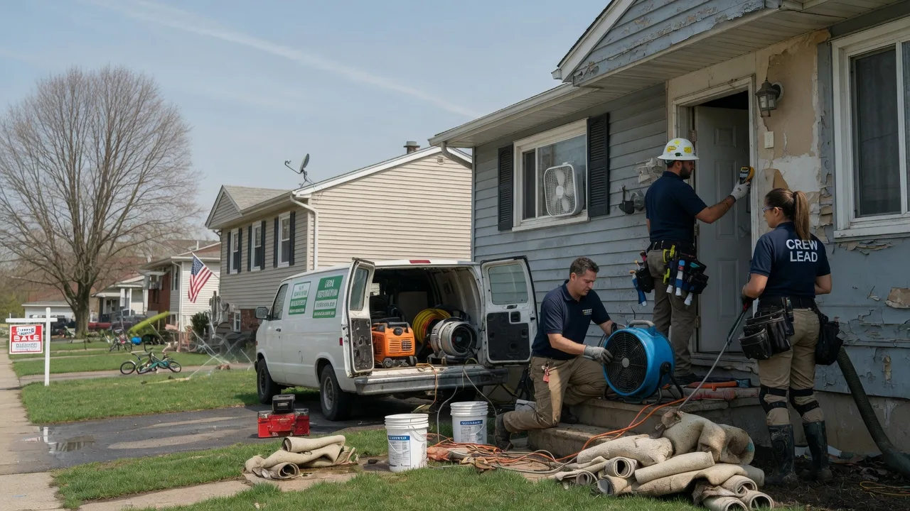 Flood Cleanup in Murphys, CA near me