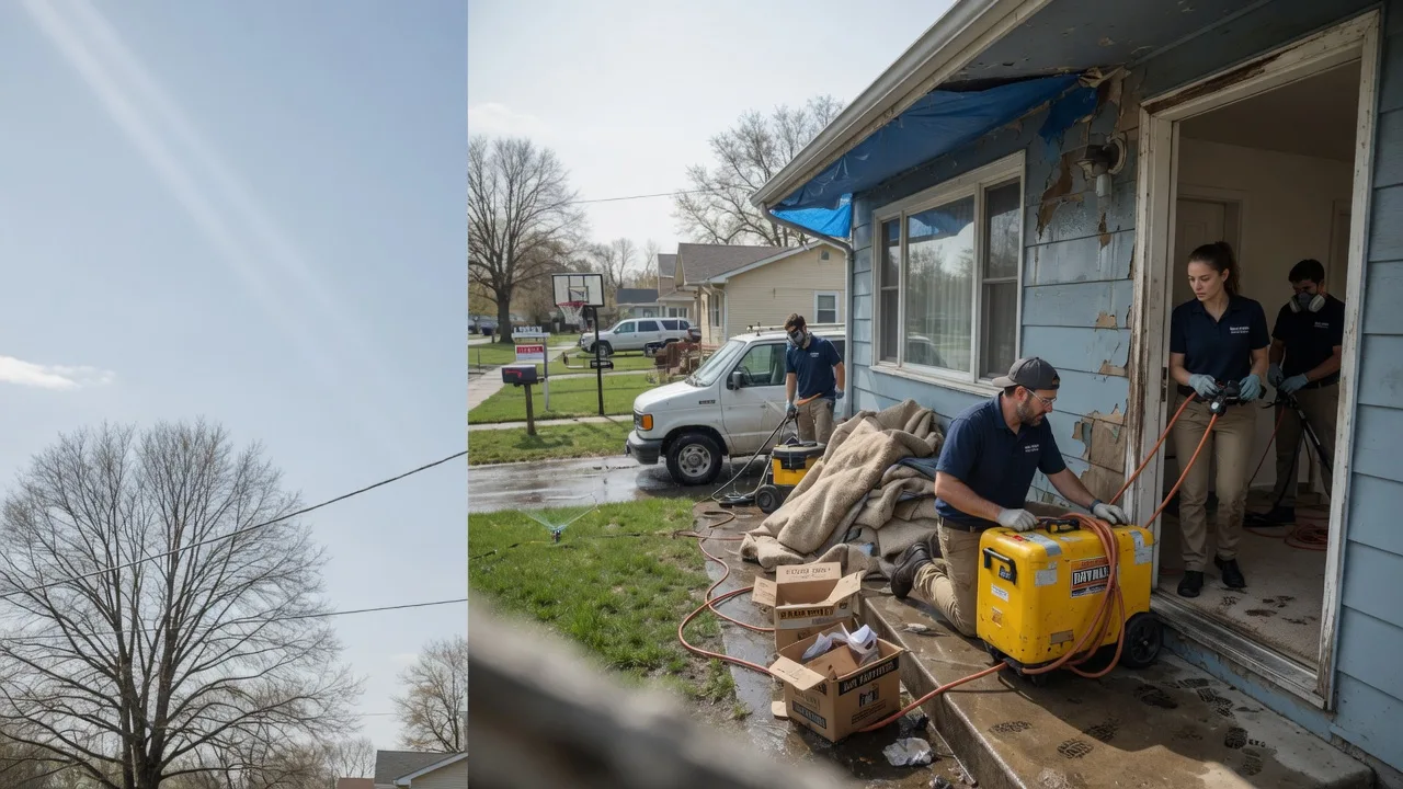 Basement Flood Cleanup in Murphys, CA near me